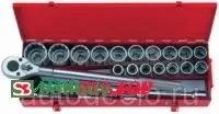KING TONY 6023SR Набор торцевых головок